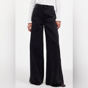 NWT Madewell Wide Sweep Trousers size 29